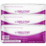 Smilepad Maternity Sticky Pads for Women - 250mm Long with Long Sticky Tape, Pack of 3 ( 30 )