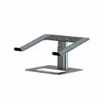 Portronics My Buddy K5 Portable Laptop Stand with Aluminium Frame, Adjustable Height, Compatible with all Laptops(Grey)