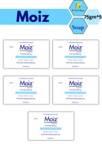 Herbal Hage Moiz Syndet Bar Everyday Bathing Pack Of 5