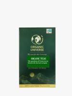 ORGANIC UNIVERSE Organic Tulsi Tea Loose Leaves | Delicious & Healthy Tea with Natural Ingredients | Fresh and Organic Herbal Green Tea | 25 Pyramid Tea Bags
