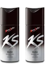 Kamasutra Rush Deodorant Spray 150ml Each (Pack of 2)