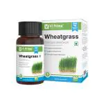 Vi Prime Health and Beauty Wheatgrass 60 Capsules, 500 mg | Improves Energy Levels | Hemoglobin Deficiency | Supplement for Hair Growth, Strong Hair and Glowing Skin