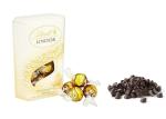 Food Library The Magic of Nature Combo of Lindt Lindor White Chocolate Truffles, 200g & Food Library Chocolate Chips, 100g