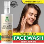 ALOETIC Waterless face wash for oil control 99% Germs cleanser & UV-Rays Protect & Refreshing Face With Cooling Scent.