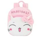 Toil Moil Cute Kid's Soft Velvet Animal Cartoon School Backpack Bag for Baby Boy/Girl (2-6 Years)