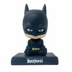 Mapache Bobble Head Avengers Action Head Phone Holder Bracket Car Decoration Model Toys (Batman) Incomplete