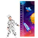 WENS Multicolor Vinyl Fantasy Planet Height Measurement Removable Wall Sticker 150 x 61 cm