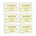 Hasthkar Handmades Glycerine Natural Clear glycerin Soap 125Gm Pack of 6