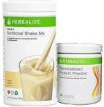 Herbalife Nutrition Weight Loss Combo Vanilla Shake & Protein Powder 200gm Nutrition Drink (700 g)