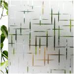 A1 Decor 3D Vinyl Self Adhesive Window Films for Glass Privacy Frosted Glass Films Decorative Window Glass Sticker Home/Office Glass/ Bathroom/ Living Room-Sparkle (12x60 Inchs)