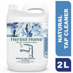Herbal Home Natural Tap Cleaner Liquid | Hard Water Stain Remover for Tap & Kitchen - 2l