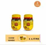 Keshari Mangal Pure Cows Ghee 1 kg Pack of 2 / Pure Cow Ghee/Desi ghee
