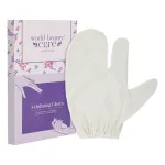 WBC WORLDBEAUTYCARE 100% Raw Silk Garshana Gloves | Ayurvedic Massaging Mitts for Women | Dry Massage Brush | Cellulite & Toxin Removal | Ayurvedic Massage Glove