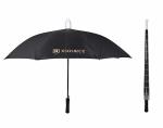 XSOURCE Kargil Cup Umbrella - 23 Inch UV Protection Black Straight Handel Umbrella For Men and Women