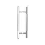 SAFEX Stainless Steel Glass and Wooden Main Door Handle for Pull Push Operations | Suitable for Home Office Gate | Durable and Easy to Fit Elegant Handles, PSS+SSS (Set of 2, 32x1500mm)