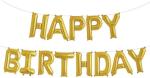 FANEX Solid Happy Birthday Foil Letter Balloon (Pack of 13)