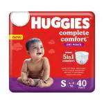 Huggies Pant Diapers (4-8 kg) - 40 Pieces, S
