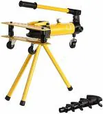 Voltz SWG-1 Pipe Benders with Tripod 10 ton Manual Hydraulic Pipe Bender upto 34mm (External Diameter:13-34mm)