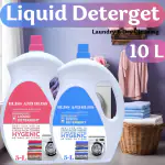 BLISS & BLUSH Tide Detergent Liquid 10 Liter Blue & Pink All type for cloth, use for top load and front load