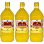 V4 Karaikudi Wood (Cold) Pressed Oil Store / Groundnut Oil 3L (Marachekku Kadalai Ennai | Peanut Oil)