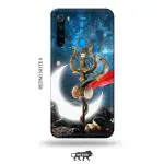 Tweakymod Printed Lord Shiva Back Cover For Redmi Note 8