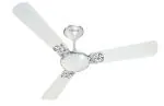 Havells Enticer Art ES 1200mm Ceiling Fan (Pearl White Chrome, Pack of 1)