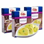 Gits Instant Rasmalai Dessert Mix | 450g (Pack of 3, 150g Each) Pure Veg, 20-Minute Indian Sweet Recipe, Bengali Dessert