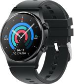 Crush GK 46 34.2 mm Touchscreen Bluetooth, Black Smart Watch For Men And Women