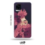 Tweakymod Printed Shy Girl Back Cover For Vivo V20 Pro