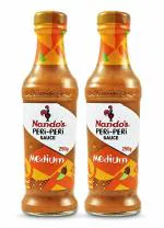 Nando's Peri Peri Chilli Sauce - Medium 250g, Pack of 2, Product of Netherlands