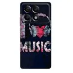 Toppings Printed Matte finish Vinyl Skin Sticker (This is not Back Case Covers) Scratch Less for Mobile Back and Camera lens for Xiaomi Redmi K70 Design C06 -MT