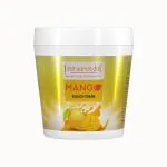 Aryanveda Mango Bleach For All Skin Types | With Real Mango Extracts For Skin Brightening | Vitamin A & C for Rejuvenated Skin, 276 gm