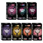 NottyBoy Bubblegum Flavour| 4in1 & 3in1, Ultra Ribbed, Big 1500 Dots, Extra Delay, Condoms - 70 Pieces