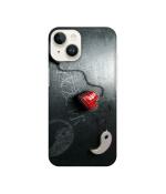 Casotec Chinnese Yin and Yang Design 3D Printed Hard Back Case Cover for Apple iPhone 14