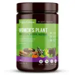 Vegan Greens Women Plant Protein With Ayurvedic Herbs- Natural Clean Plant Protein, Herbs, Vitamins & Minerals For Hormonal Balance, Metabolism, Skin, Hair, Stress & Energy (500g, Vanilla)