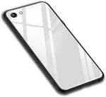 Mbcase Vivo Y55, Vivo Y55S, Vivo Y55L White Glass, Silicon Back Cover