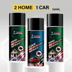 REDDOC Powerful Rat Repellent Spray | Rat Safety Spray for Indoor and Outdoor | 2Home 1Car Rat Rapellent Green and Blue Spray 250ml