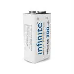 Envie (9v Infinite) Ni-Mh 300mAh Capacity Ready to Use Rechargeable Battery
