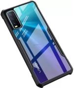 S-Hardline Vivo Y20I Black Shock Proof Protective Back Case Cover