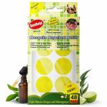 RunBugz Mosquito Repellent Patches, Yellow Anti Mosquito Patch, 48 Patches