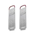 Stainless Steel Red Chipser, MultiColour (Pack of 2)