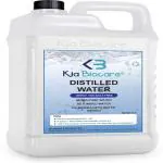 KIA BIOCARE Distilled Water for Battery/Medical Equipment/Chemicals or Cosmetics Formulation Kitchen Cleaner (5 L)