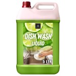 BLISS & BLUSH Dishwash Liquid 5 Liter Green | 2x Faster Tough Grease Removal & Natural Fragrance| Removes Odour