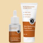 Dermistry Pigmentation Resorcinol Fairness Face Serum For Melasma Blemishes Uneven Tone Dark Spots & Dull Skin Removal and Kojic Acid Tan Removal Skin Perfecting Creamy Fairness Face Wash