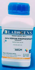 LABOGENS tetra-SODIUM PYROPHOSPHATE ANHYDROUS Extra Pure 500GM