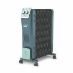 Havells Hestio 13 Wave Fin OFR 2900 Watt with 3 Heat Setting 1000W/1500W/2500W & PTC Heater 400W (Blue & Black)