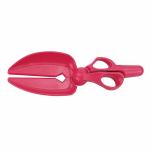 Emily Pets Dog Poop Scoop Scissor-Shaped for Dogs and Cats (Red)