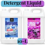 BLISS & BLUSH Detergent Liquid 10 liter Advance Care, 1000ml | Blooming Garden | LABSA & BLEACH FREE| Eco-friendly & Non-Toxic| Tough On Stains & Odour, Smells Awesome, Protects Colour, Baby Safe