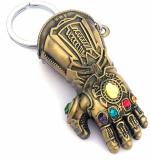 Blue Aura Sn Racers Brown Steel Avengers Infinity War -3 New Series Thanos Gauntlet Power Stone Marvel Keychain For Car,Bike,Home