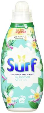 Surf Concentrated Liquid Detergent 648ml Herbal Extracts